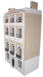Fully finished house with all exterior decoration